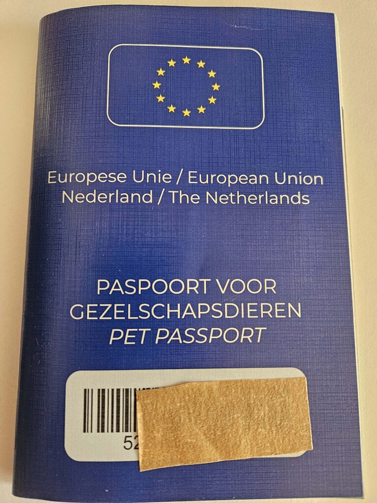 Europejski paszport psa w Holandii