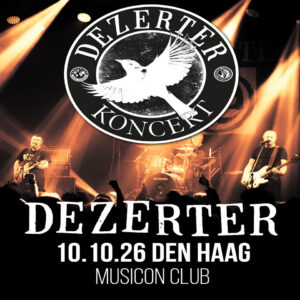Koncert Dezerter w Hadze