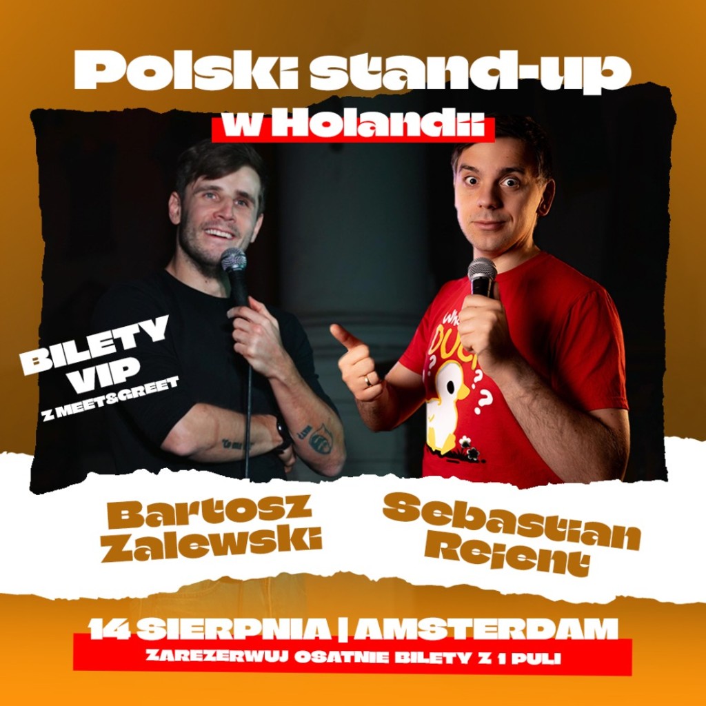 Stand-up: Rejent, Zalewski Amsterdam 2026