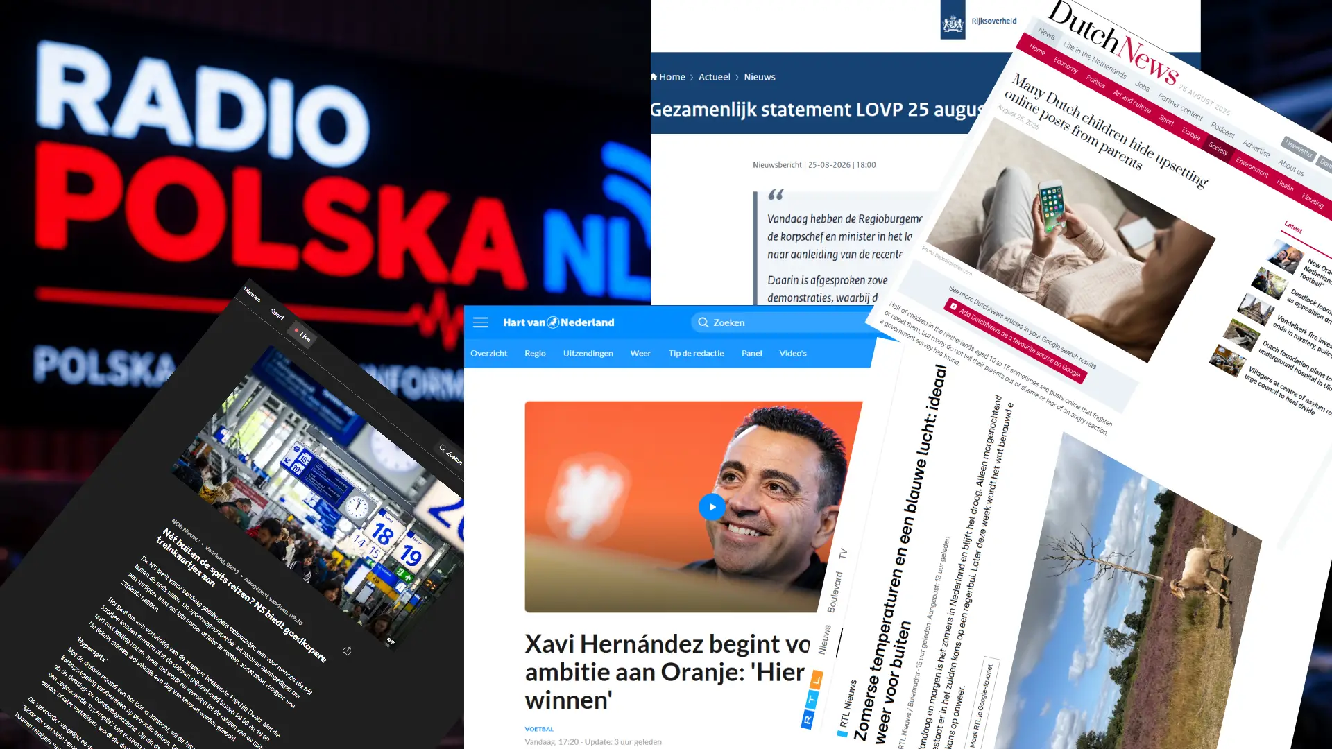 Wieczorny przegląd wiadomości z Holandii z 25 sierpnia 2026 roku