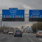 A10 Ring West w Amsterdamie – autostrada i oznakowanie kierunkowe