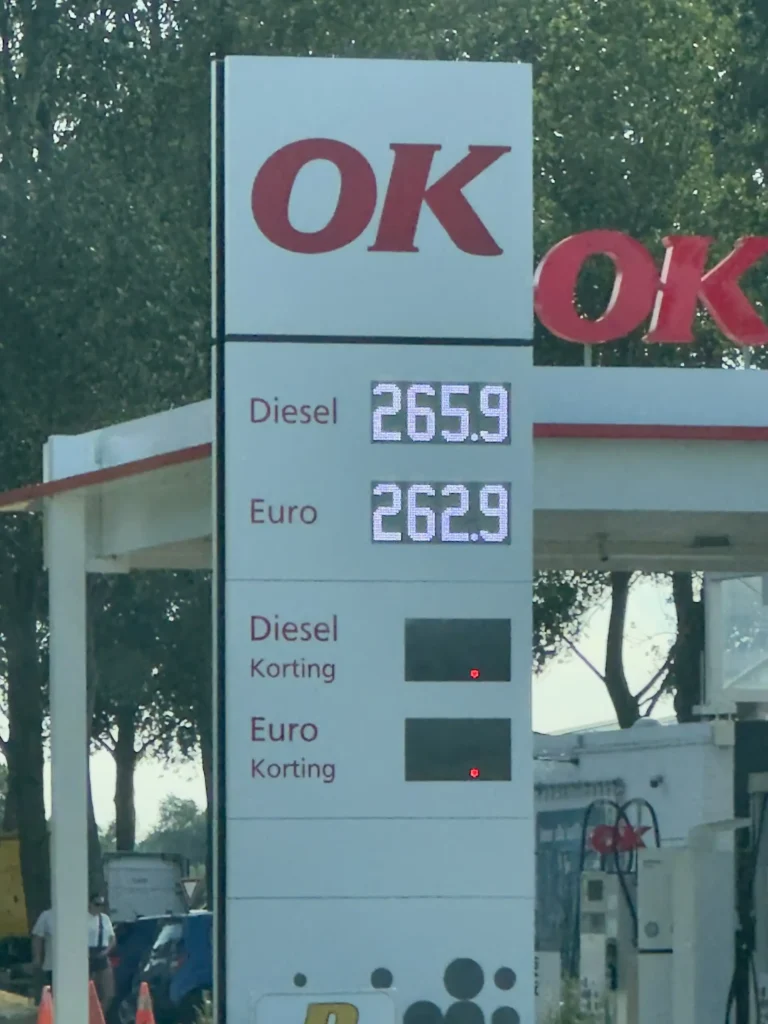 Holendrzy coraz częściej tankują za granicą. W Belgii liczba transakcji wzrosła o 33%