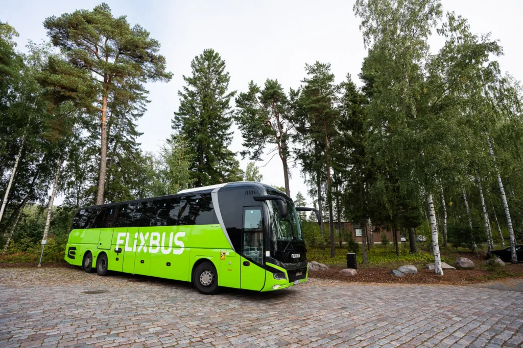Autobusy FlixBus kursujące na trasach międzynarodowych
