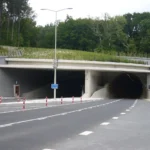 Wjazd do Hubertustunnel w Hadze
