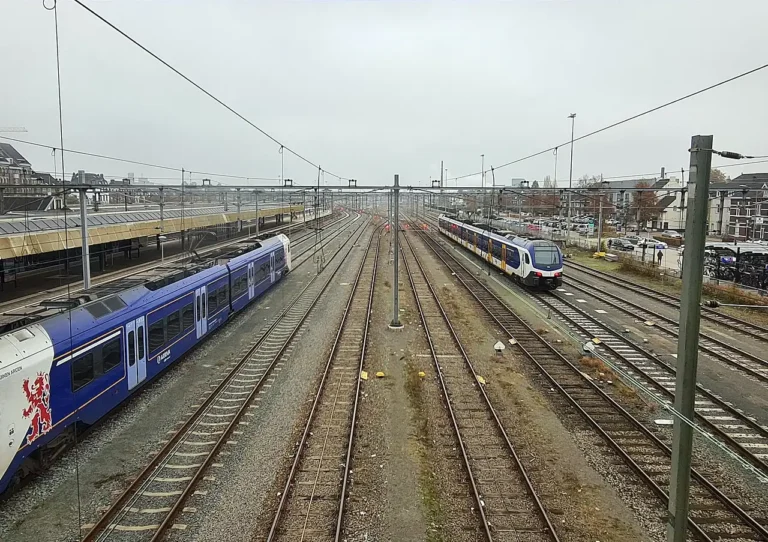 Tereny kolejowe przy stacji Maastricht, gdzie planowana jest budowa nowych mieszkań