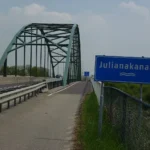 Most nad Julianakanaal w Roosteren w Limburgii