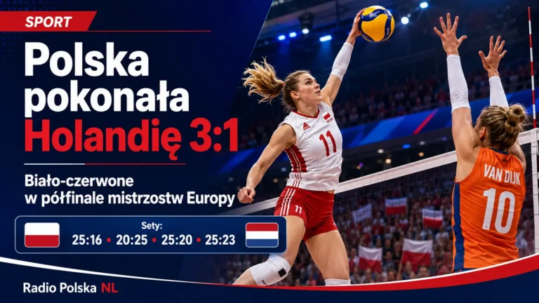 Polska pokonała Holandię 3:1 w ćwierćfinale mistrzostw Europy siatkarek