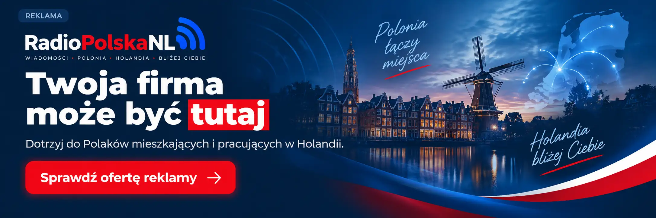 Reklama RadioPolskaNL – Twoja firma może być tutaj