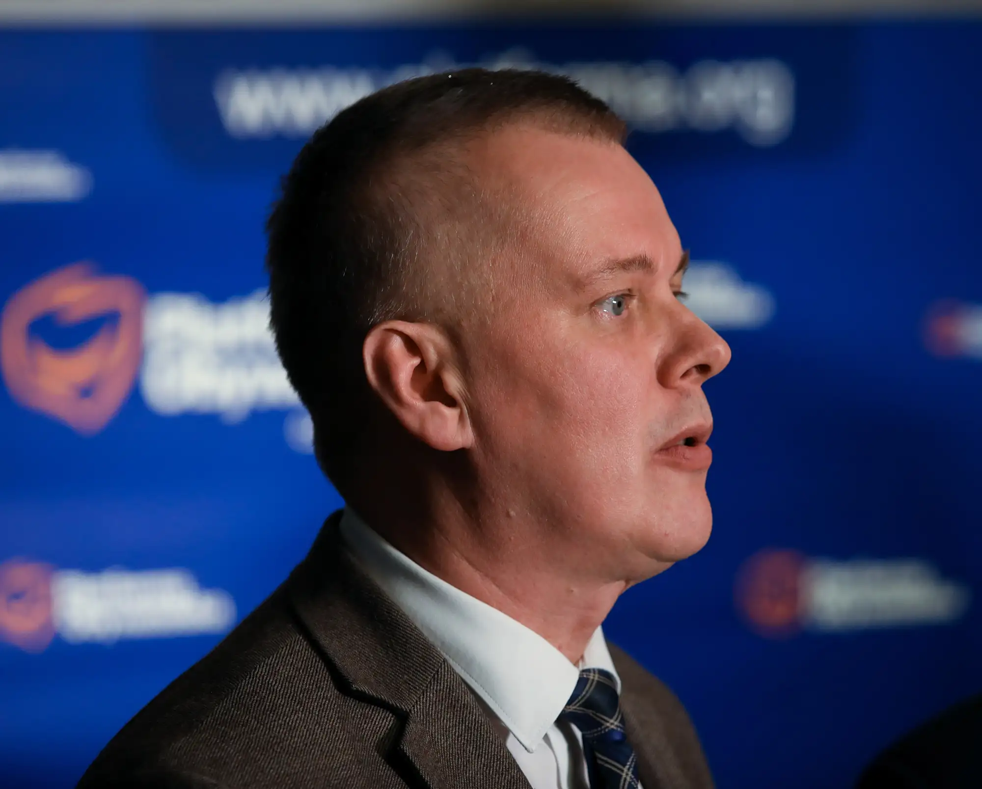 Tomasz Siemoniak podczas konferencji prasowej