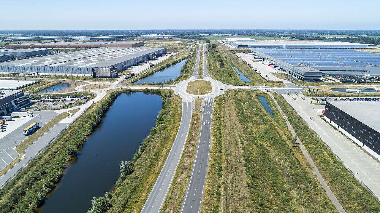 Trade Port Noord w Greenport Venlo w Limburgii