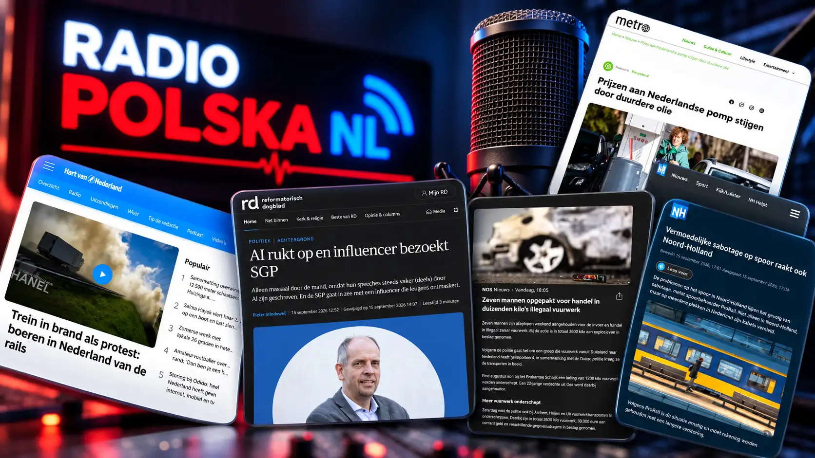 Wieczorny przegląd holenderskich mediów – pięć tematów z 15 września 2026
