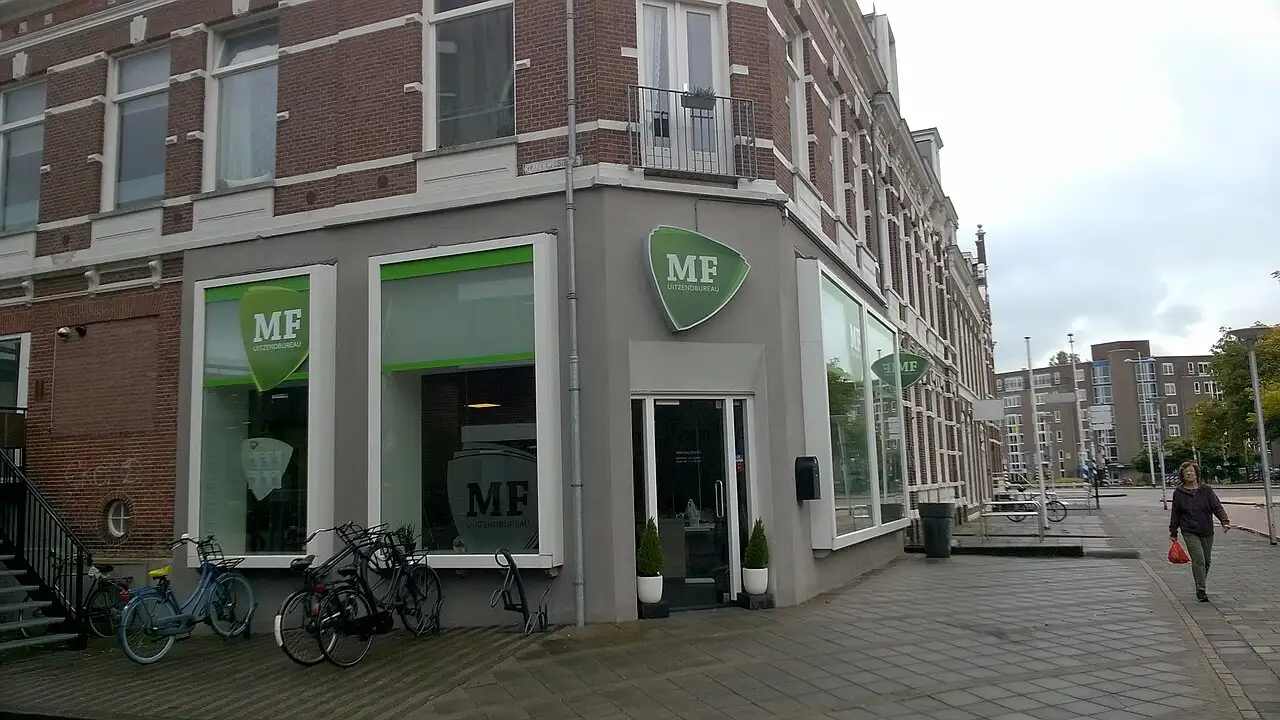 Siedziba agencji pracy MF Uitzendbureau w Leeuwarden w Holandii.