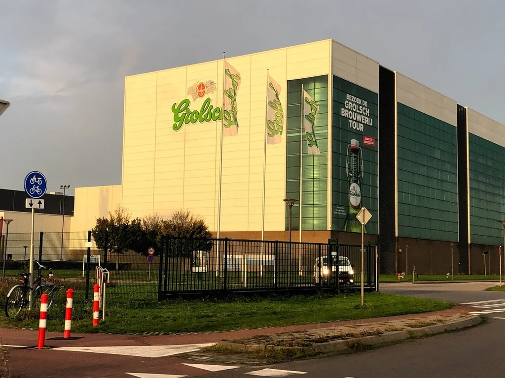 Browar Grolsch w Enschede w Holandii – budynek zakładu produkcyjnego